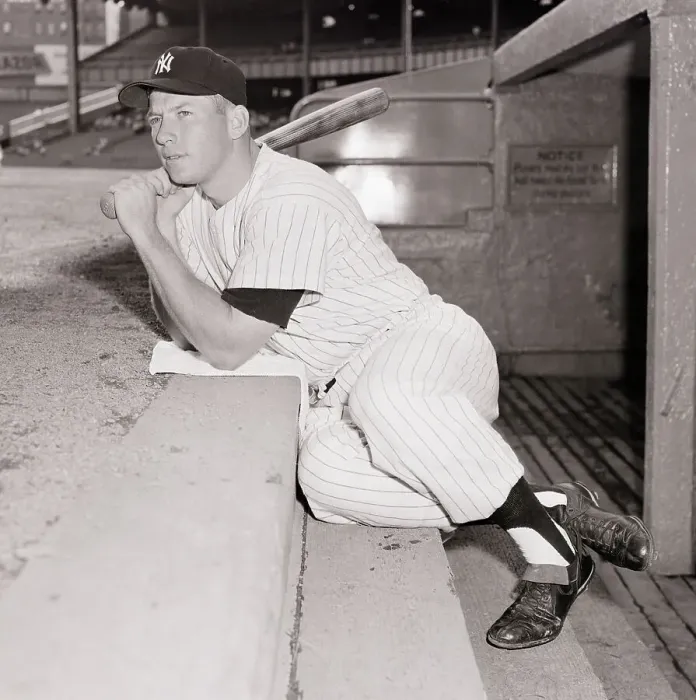 Framed Print : Mickey Mantle Sitting On Dugout Steps Framed Print : Mickey Mantle Sitting On Dugout Steps