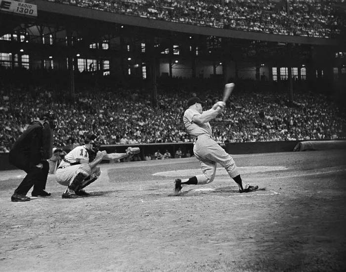 Framed Print : Mickey Mantle Swinging Bat Framed Print : Mickey Mantle Swinging Bat