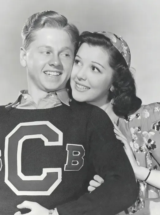 Framed Print : Mickey Rooney and Ann Rutherford Framed Print : Mickey Rooney and Ann Rutherford