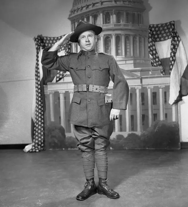 : Mickey Rooney in Army Uniform : Mickey Rooney in Army Uniform