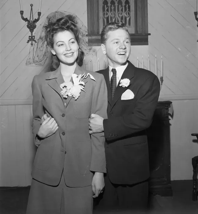 Framed Print : Mickey Rooney and Ava Gardner Framed Print : Mickey Rooney and Ava Gardner