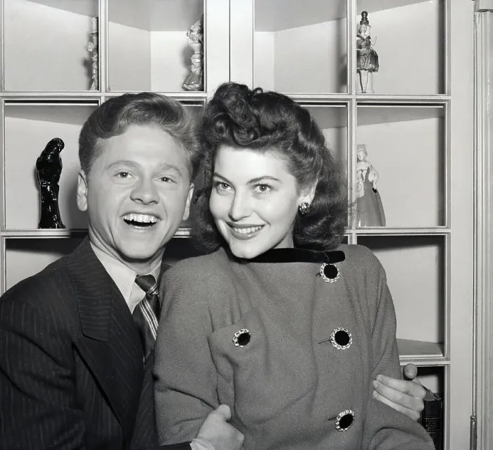 Framed Print : Mickey Rooney And Ava Gardner Framed Print : Mickey Rooney And Ava Gardner