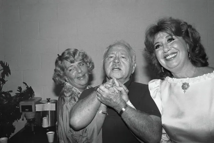 Framed Print : Mickey Rooney and Beverly Sills Backstage with Friends Framed Print : Mickey Rooney and Beverly Sills Backstage with Friends