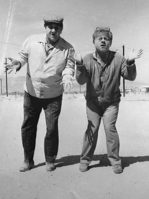 Framed Print : Mickey Rooney and Buddy Hackett Framed Print : Mickey Rooney and Buddy Hackett