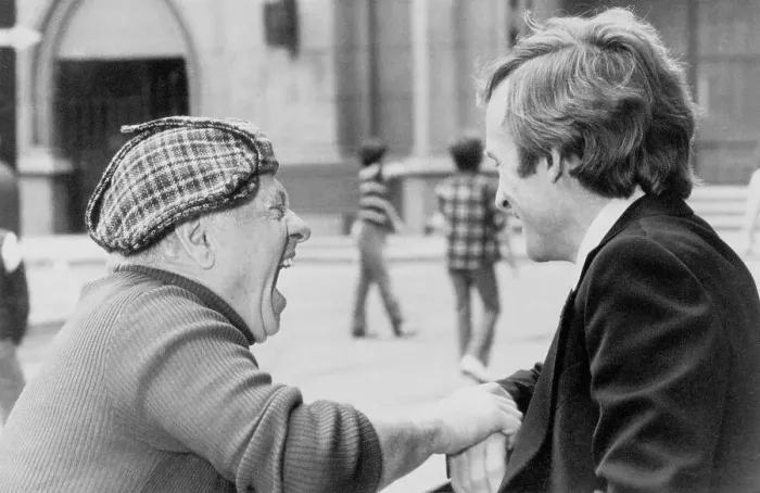 Framed Print : Mickey Rooney and Dick Cavette Framed Print : Mickey Rooney and Dick Cavette