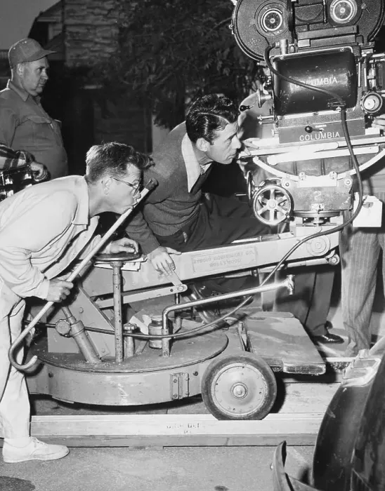 Framed Print : Mickey Rooney Directing Film Framed Print : Mickey Rooney Directing Film