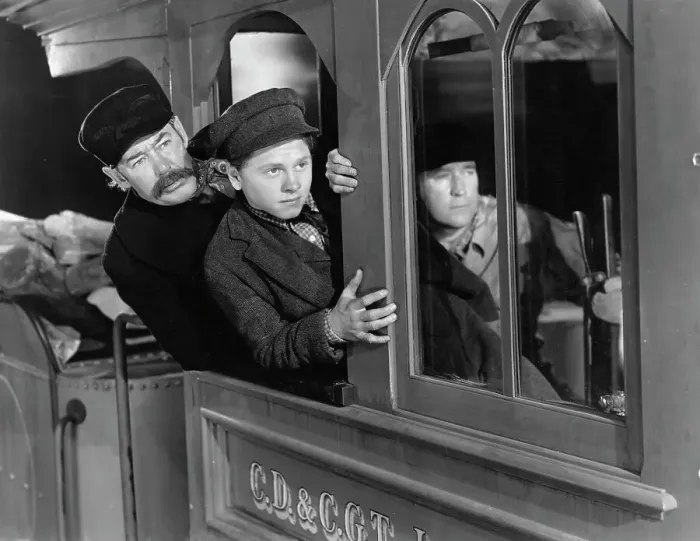 Framed Print : Mickey Rooney, Lee Phelps, and Mitchell Lewis Riding on Train Framed Print : Mickey Rooney, Lee Phelps, and Mitchell Lewis Riding on Train