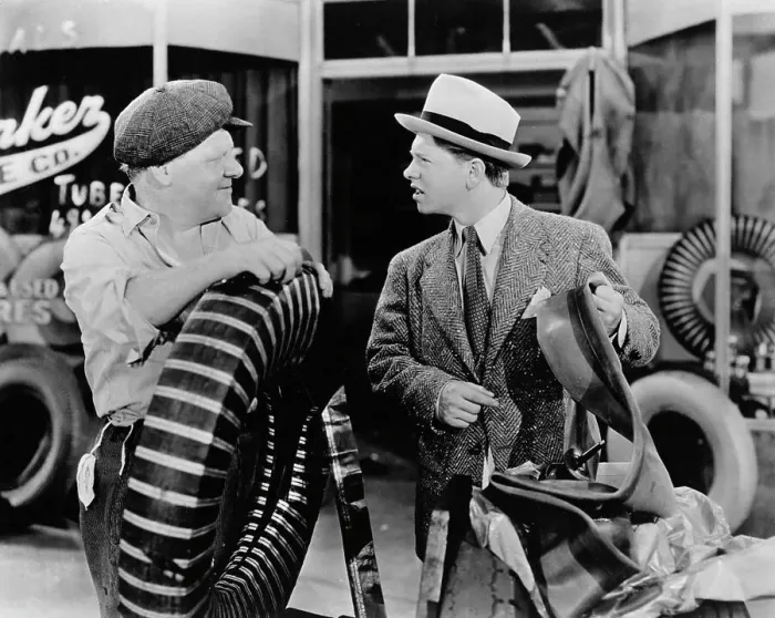 Framed Print : Mickey Rooney in Movie Scene with His Parent Framed Print : Mickey Rooney in Movie Scene with His Parent