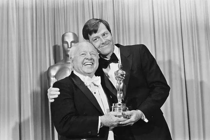 Framed Print : Mickey Rooney and Son Tim Framed Print : Mickey Rooney and Son Tim