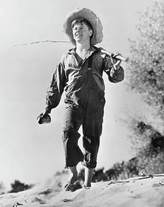 Framed Print : Mickey Rooney Strolling Barefoot Framed Print : Mickey Rooney Strolling Barefoot