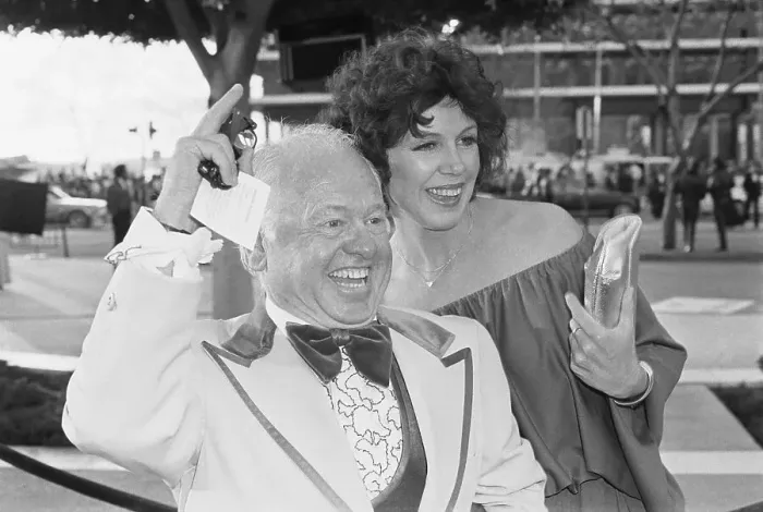 Framed Print : Mickey Rooney and Wife Posing for Picture Framed Print : Mickey Rooney and Wife Posing for Picture