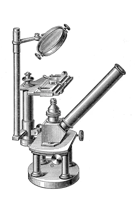 Framed Print : Microscope Framed Print : Microscope