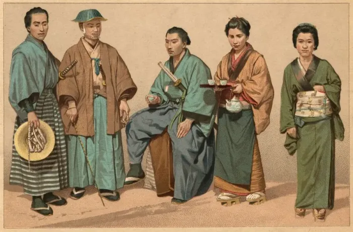 Framed Print : Middle Class Japanese Framed Print : Middle Class Japanese