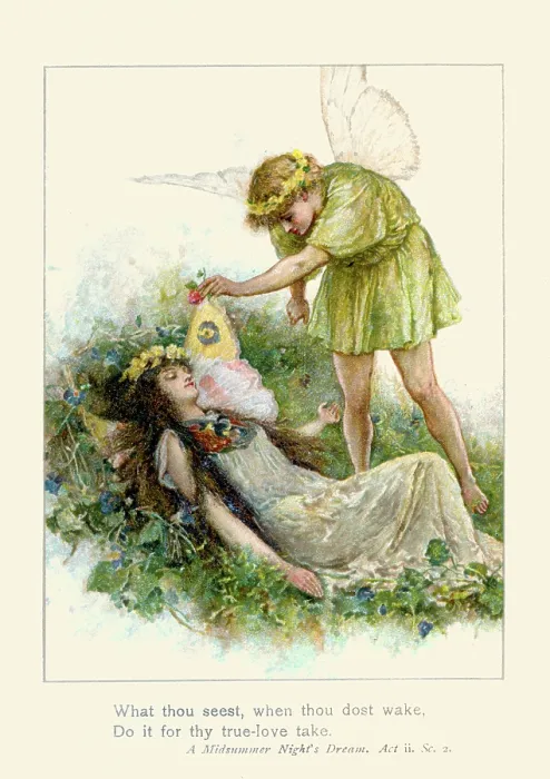 Framed Print : A Midsummers Nights Dream, Act ii, sc. 2 Framed Print : A Midsummers Nights Dream, Act ii, sc. 2