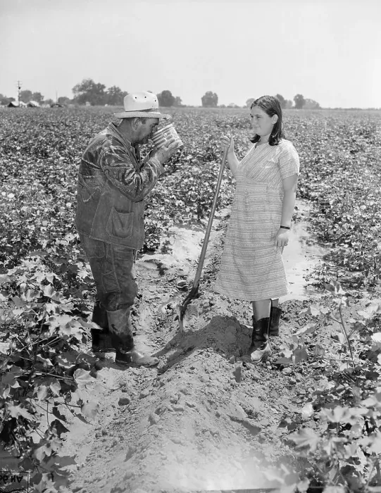 Framed Print : Migrant Farmer Father Drinks Water Framed Print : Migrant Farmer Father Drinks Water