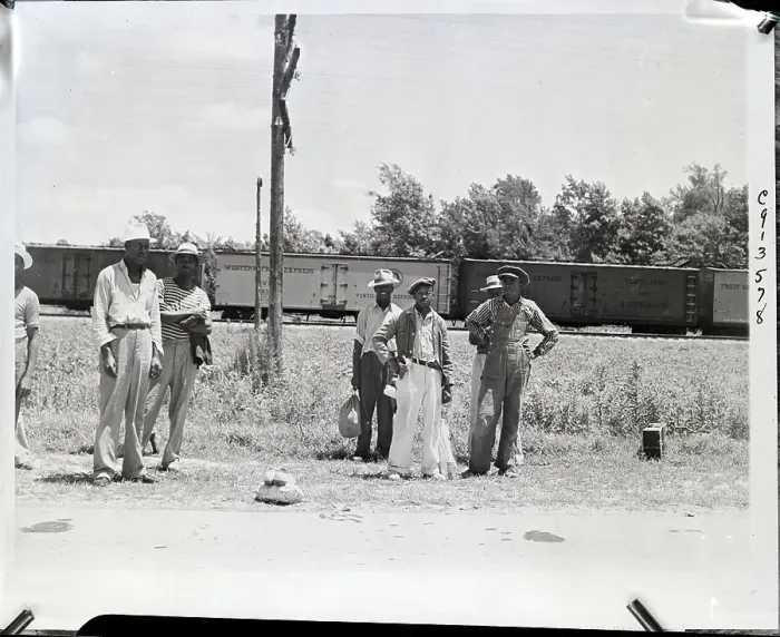 Framed Print : Migrant Workers Waiting For Ride Framed Print : Migrant Workers Waiting For Ride