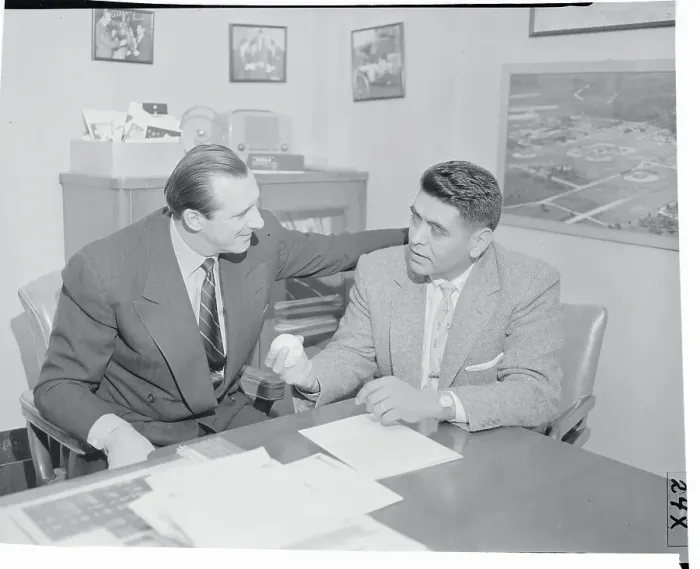 Framed Print : Mike Garcia Attending His New Baseball Salary Agreement Signing Framed Print : Mike Garcia Attending His New Baseball Salary Agreement Signing