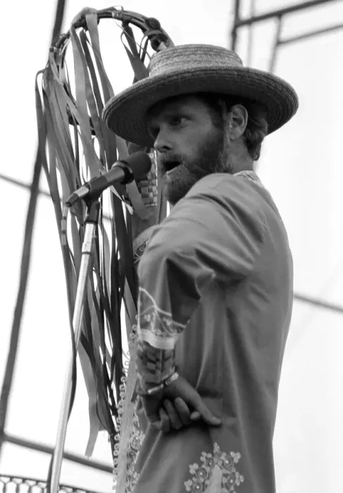 Framed Print : Mike Love Performing Framed Print : Mike Love Performing