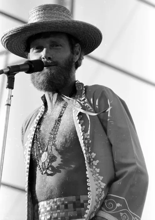 Framed Print : Mike Love Performing Framed Print : Mike Love Performing