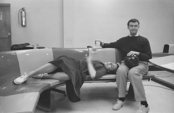 Framed Print : Mike Nichols And Elaine May Framed Print : Mike Nichols And Elaine May