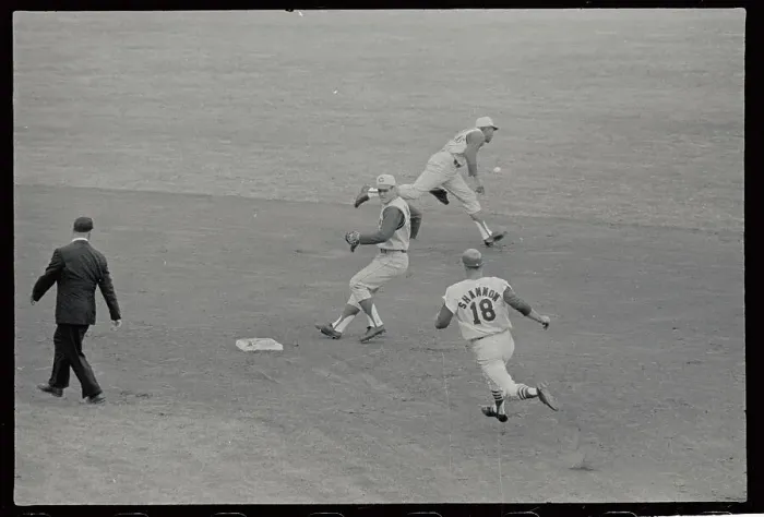 Framed Print : Mike Shannon Running to Second Base Framed Print : Mike Shannon Running to Second Base