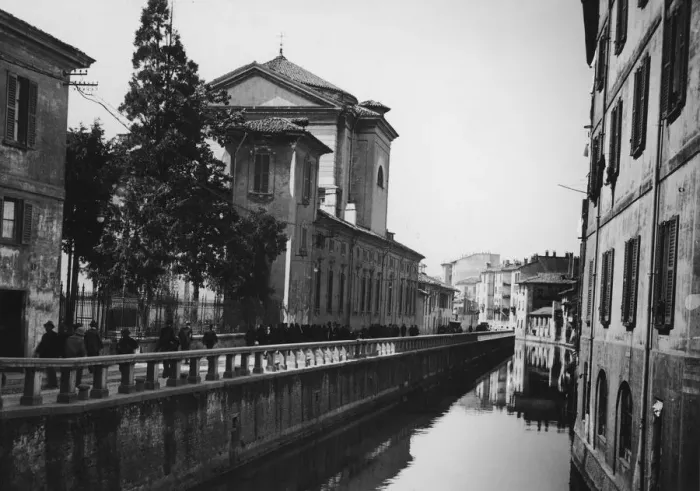 Framed Print : Milan Canal Framed Print : Milan Canal
