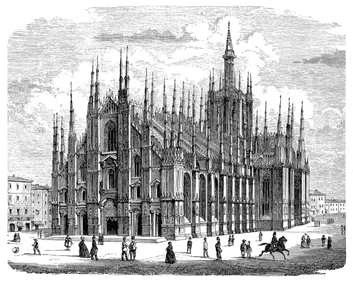 Framed Print : Milan Cathedral, Duomo di Milano Framed Print : Milan Cathedral, Duomo di Milano