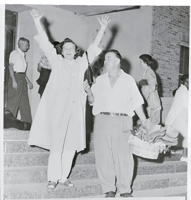 Framed Print : Mildred Babe Zaharias Leaving Hospital Framed Print : Mildred Babe Zaharias Leaving Hospital