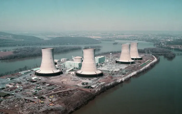 Framed Print : Three Mile Island Cooling Towers Framed Print : Three Mile Island Cooling Towers