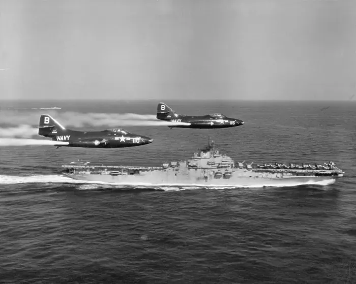 Framed Print : Military Aircrafts Passing USS Princeton Framed Print : Military Aircrafts Passing USS Princeton