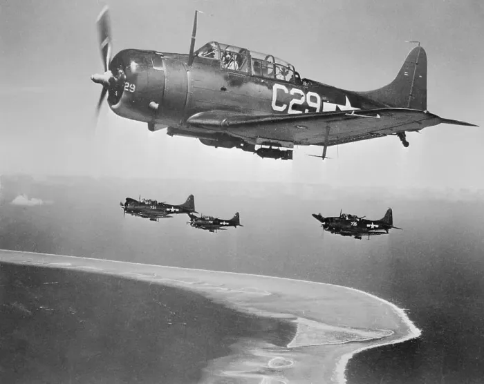Framed Print : Military Airplanes Flying Over Island Framed Print : Military Airplanes Flying Over Island