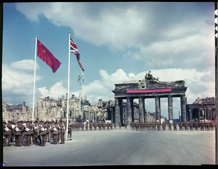 Framed Print : Military Ceremony at Brandenburg Gate Framed Print : Military Ceremony at Brandenburg Gate