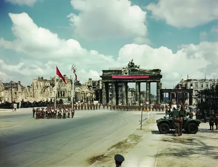 Framed Print : Military Ceremony at Brandenburg Gate Framed Print : Military Ceremony at Brandenburg Gate