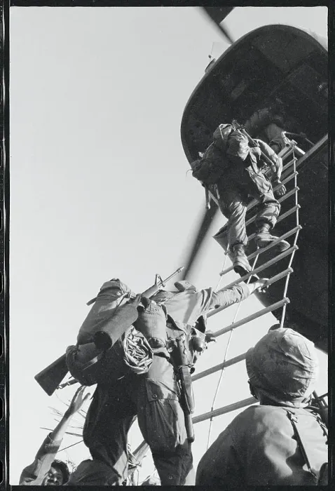 Framed Print : Military Climbing Rope Ladder Framed Print : Military Climbing Rope Ladder
