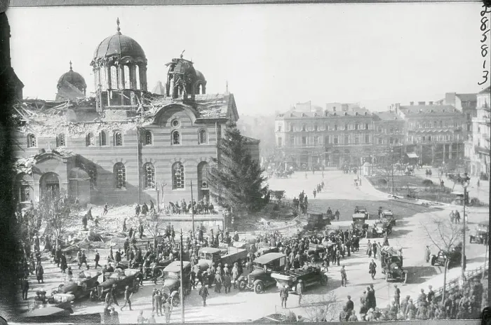 Framed Print : Military Funeral Scene Outside Bulgarian Church Framed Print : Military Funeral Scene Outside Bulgarian Church