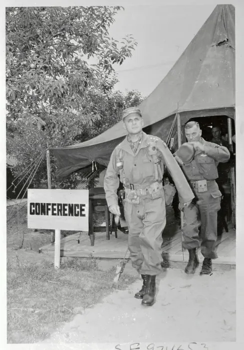 Framed Print : Military Generals Leaving Tent Framed Print : Military Generals Leaving Tent
