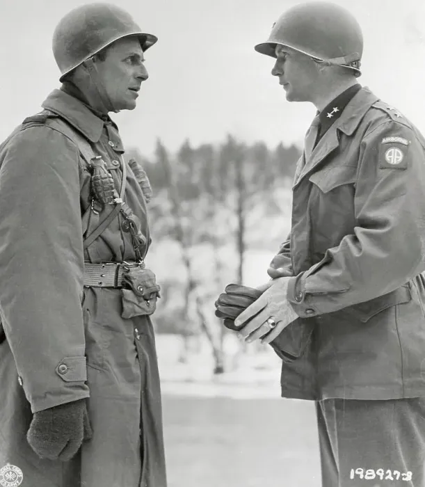 Framed Print : Military Generals Talking Framed Print : Military Generals Talking