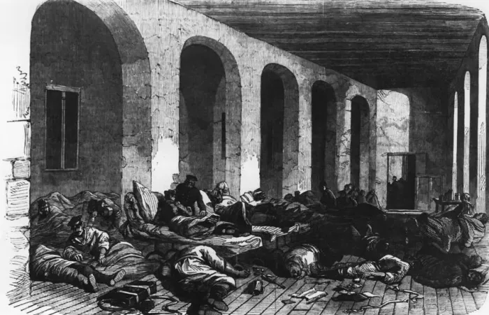 Framed Print : Military Hospital Framed Print : Military Hospital