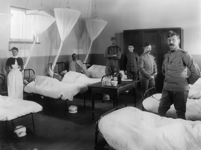 Framed Print : Military Hospital Framed Print : Military Hospital