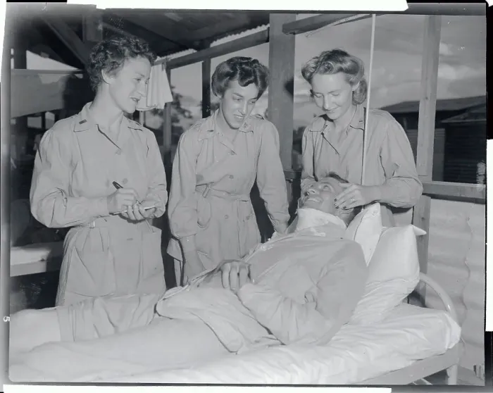 Framed Print : Military Hospital in New Guinea Framed Print : Military Hospital in New Guinea