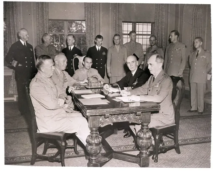 Framed Print : Military Leaders Mapping Out Tactics Framed Print : Military Leaders Mapping Out Tactics