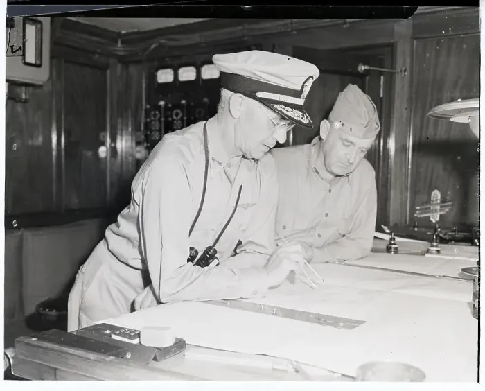 Framed Print : Military Men Planning a Course of Action Framed Print : Military Men Planning a Course of Action