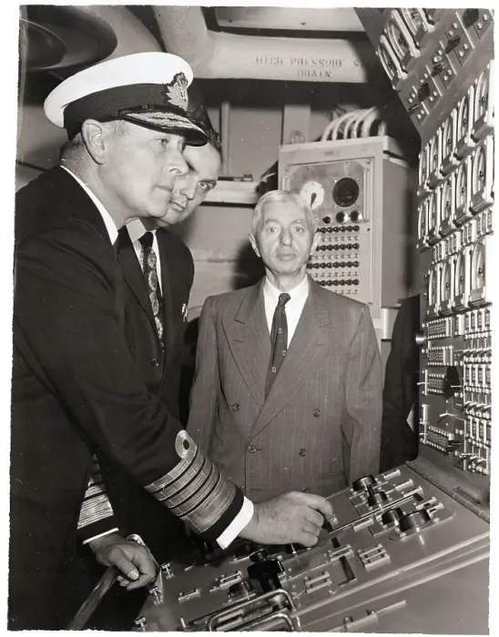Framed Print : Military Officers at Atomic Power Laboratory Framed Print : Military Officers at Atomic Power Laboratory