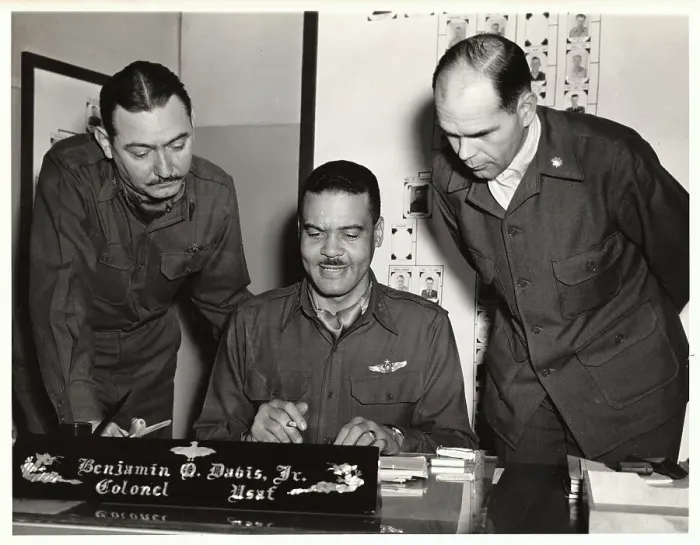 Framed Print : Military Officers Overlook Colonel's Work Framed Print : Military Officers Overlook Colonel's Work