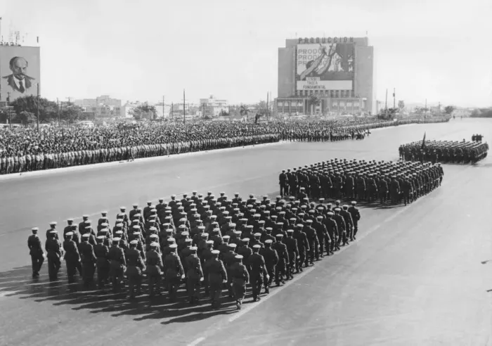 Framed Print : Military Parade In Havana Framed Print : Military Parade In Havana