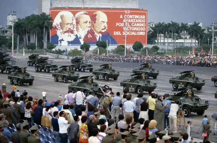 Framed Print : Military Parade, Havana Framed Print : Military Parade, Havana