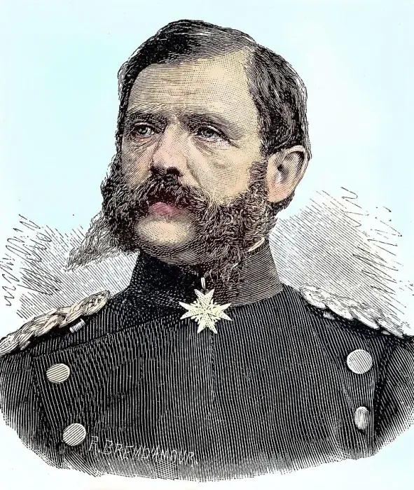 Framed Print : Military Persons in the Franco-Prussian War 1870, 1871, Eugen Anton Theophil von Podbielski, 17 October 1814, 31 October 1879, was a General of the Prussian Cavalry and Inspector General of Artillery, Germany, Historical Framed Print : Military Persons in the Franco-Prussian War 1870, 1871, Eugen Anton Theophil von Podbielski, 17 October 1814, 31 October 1879, was a General of the Prussian Cavalry and Inspector General of Artillery, Germany, Historical