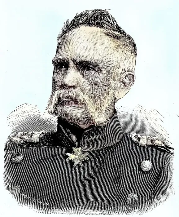 Framed Print : Military Persons in the Franco-Prussian War 1870, 1871, Gustav Eduard von Hindersin, 18 July 1804, 23 January 1872, was a Prussian general from Wernigerode, Germany, Historical, digitally restored reproduction from a 19th century original Framed Print : Military Persons in the Franco-Prussian War 1870, 1871, Gustav Eduard von Hindersin, 18 July 1804, 23 January 1872, was a Prussian general from Wernigerode, Germany, Historical, digitally restored reproduction from a 19th century original