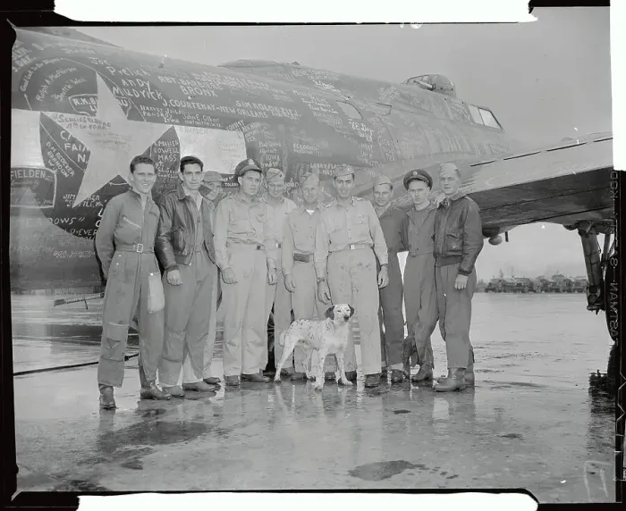 Framed Print : Military Plane Back from War Framed Print : Military Plane Back from War