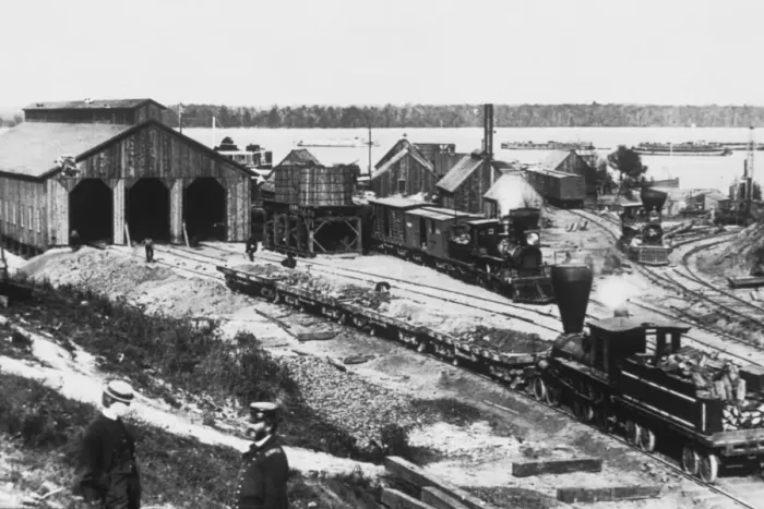 Framed Print : US Military Railroads Framed Print : US Military Railroads